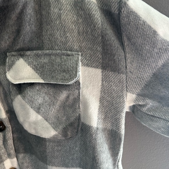 Oversized grey shacket - Picture 7 of 7